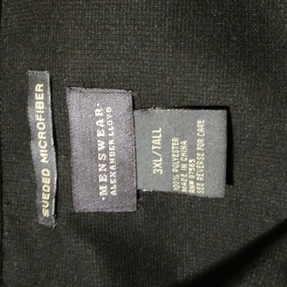 Alexander Lloyd Bowling Shirt Size 3XL TALL Sueded Microfiber NWOT Big Guy - Picture 7 of 7